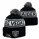 Las Vegas Raiders 2025 Knit Hats 004,baseball caps,new era cap wholesale,wholesale hats